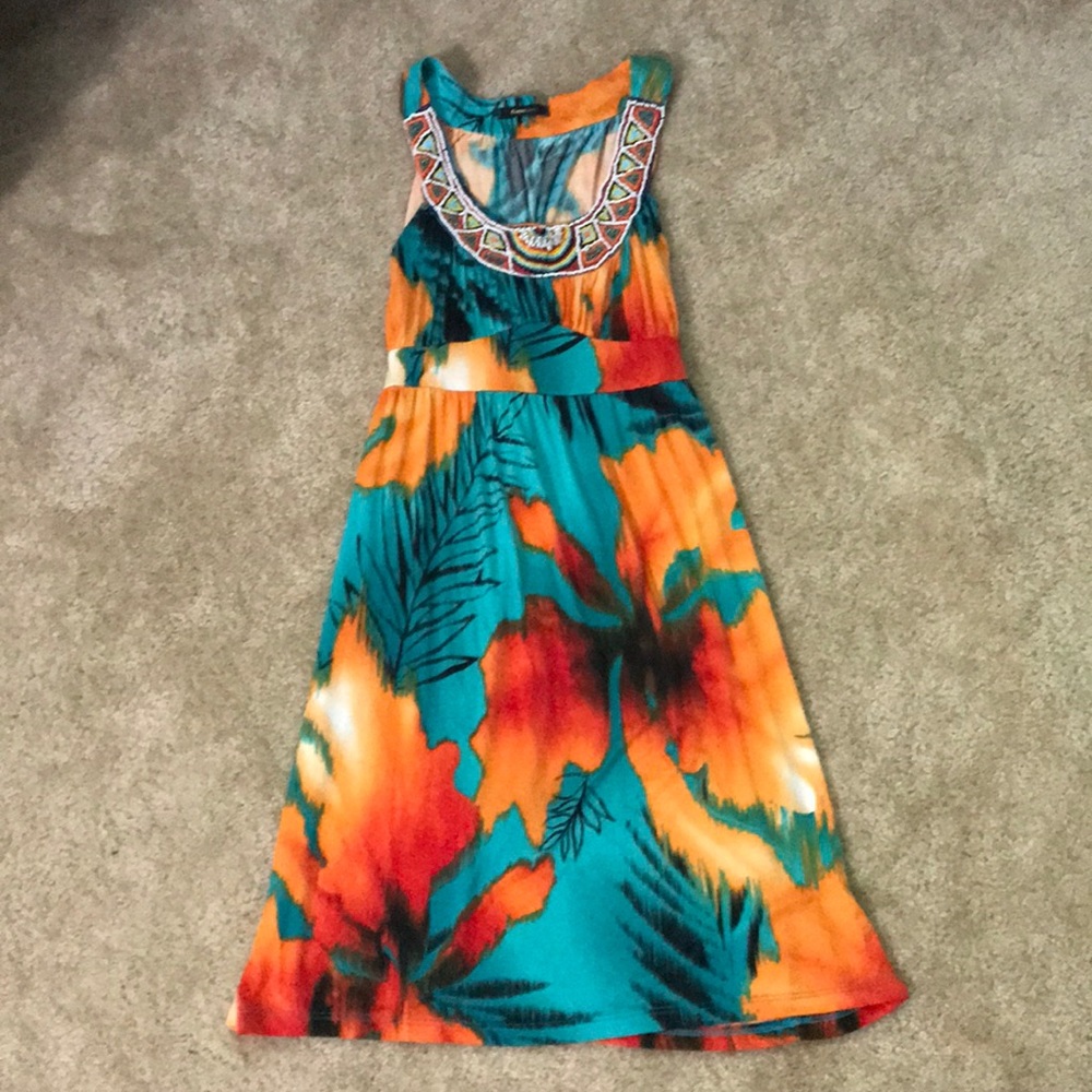 Floral Print Dress